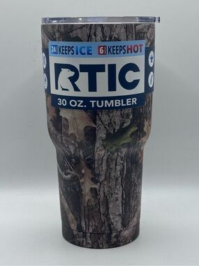 RTIC 30oz Stainless Steel Tumbler, Discontinued Camo Design, NWT